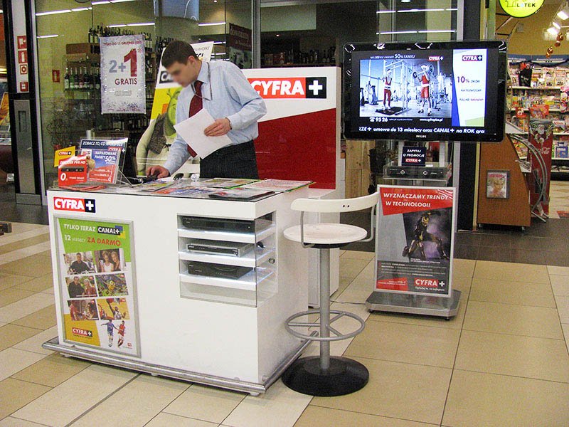 Retail Digital Sigange at CYFRA+, Poland
