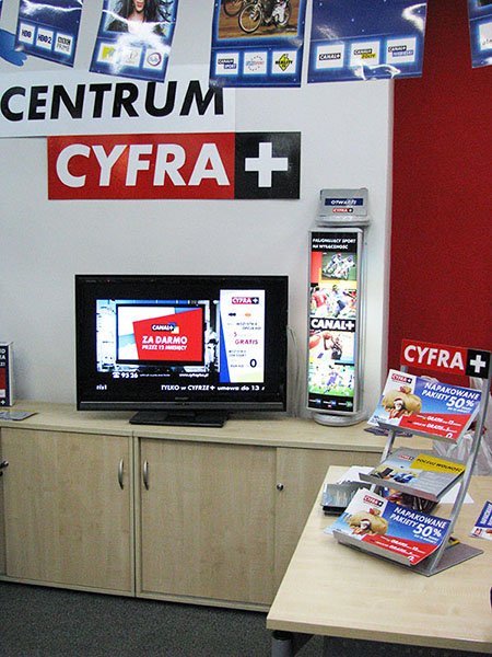 Retail Digital Sigange at CYFRA+, Poland