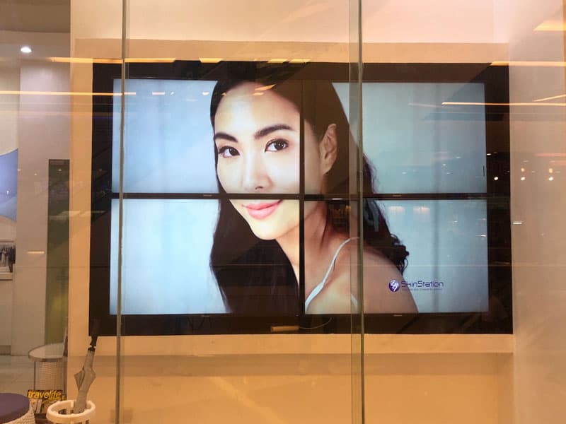 Healthcare Digital Signage at SkinStation, Philippines