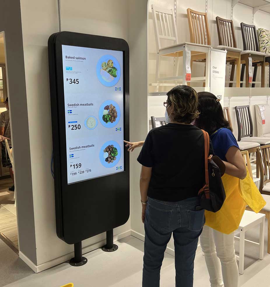 Retail / Hospitality Digital Signage at IKEA, Philippines