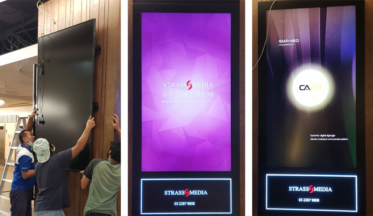 Retail Digital Signage at Mid Valley Megamall, Malaysia