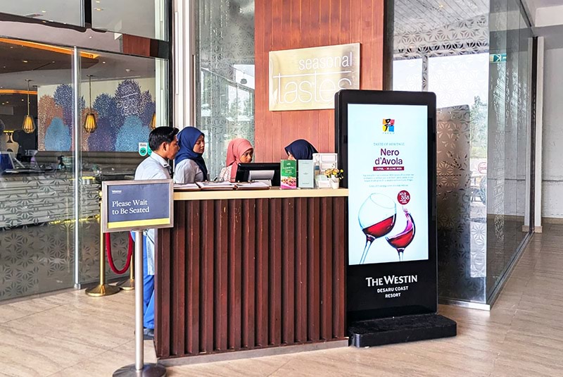 Westin Desaru Coast Resort Reinvents Guest Engagement with CAYIN Digital Signage